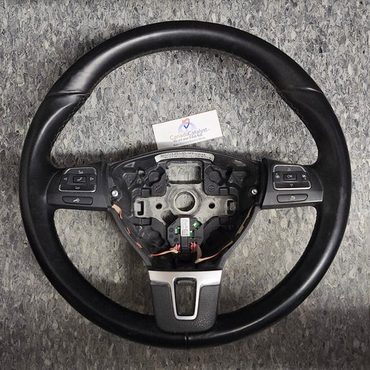 MK6 No Airbag W/ Controls STEERING WHEEL 5C0419091AK