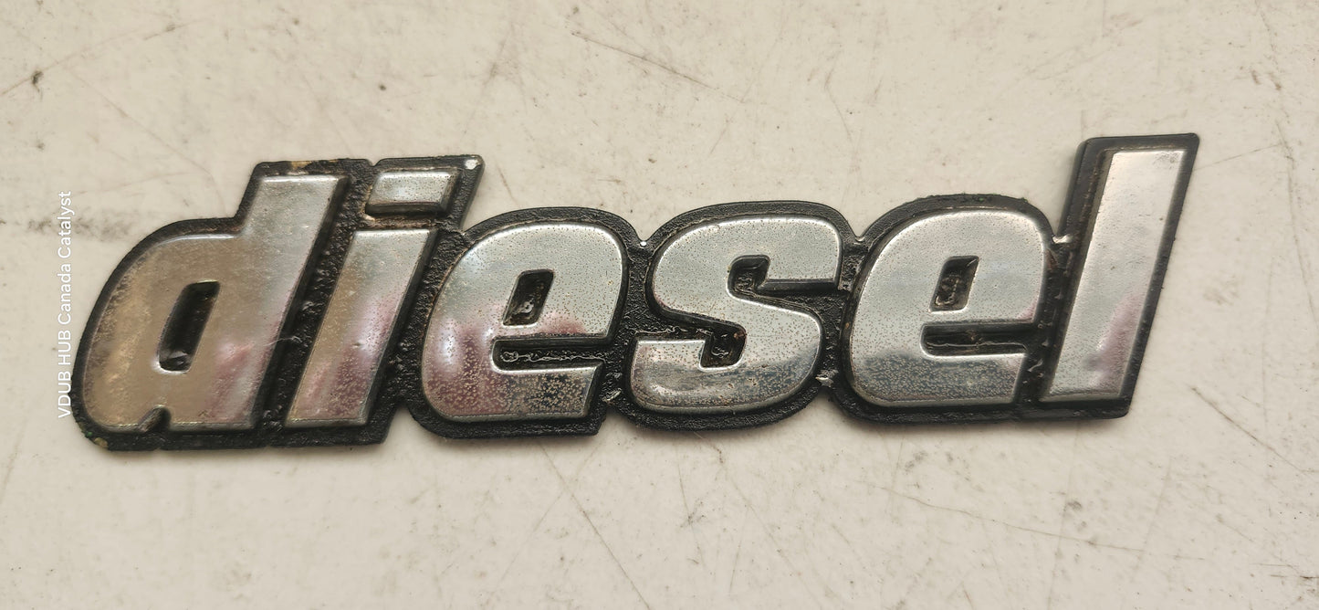 Emblem - diesel 179853687B