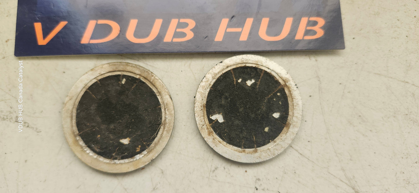 MK1 Wolfsburg emblem set