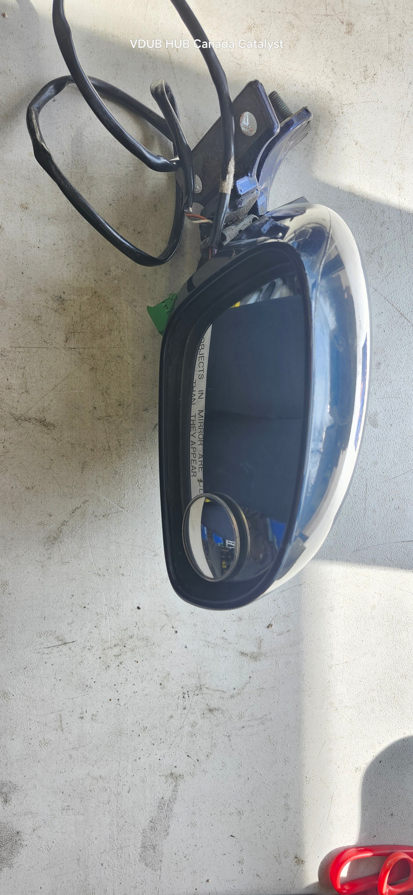 New Beetle Passenger Side Mirror