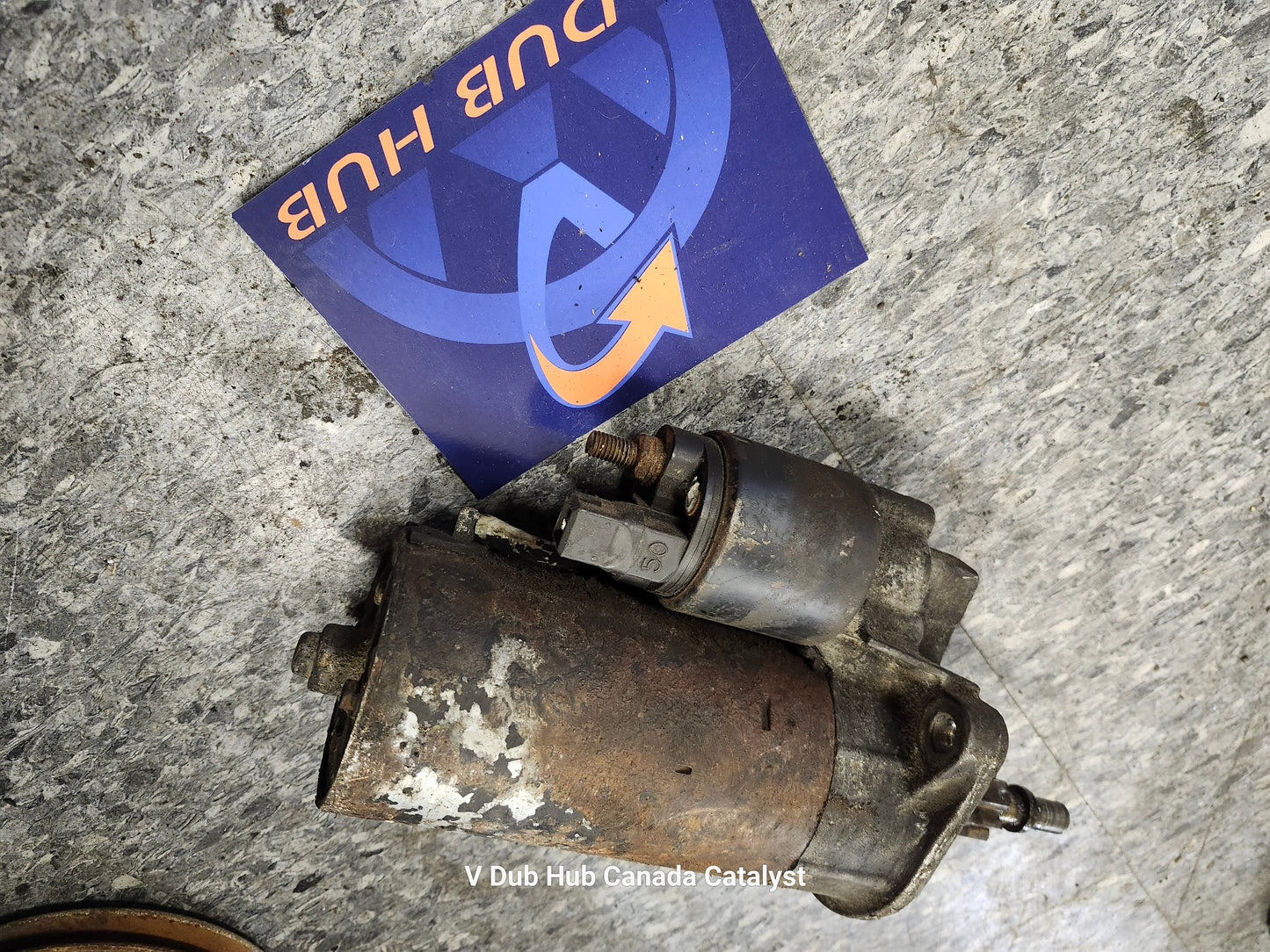 Mk2 mk3 diesel manual starter