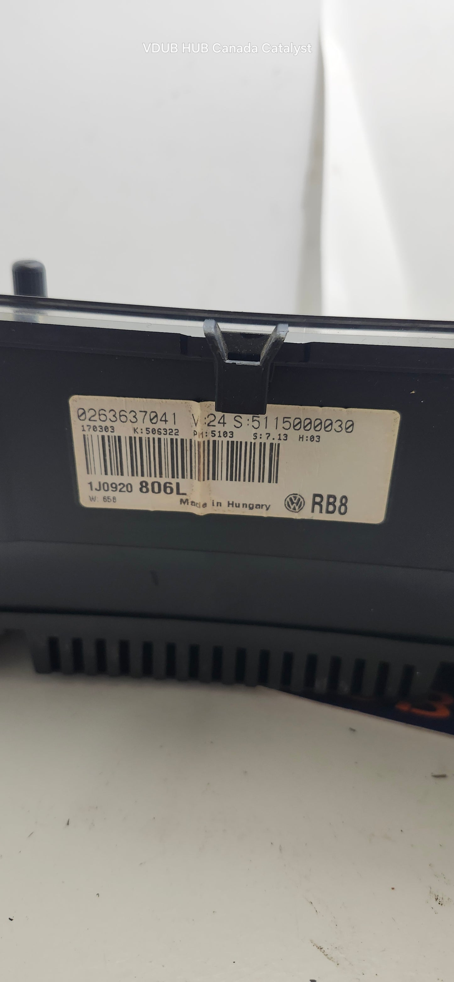 Instrument Cluster 1J0920806L