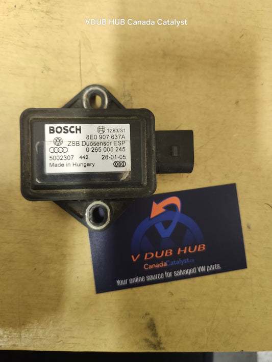 B5.5 ESP YAW SENSOR 8E0907637A