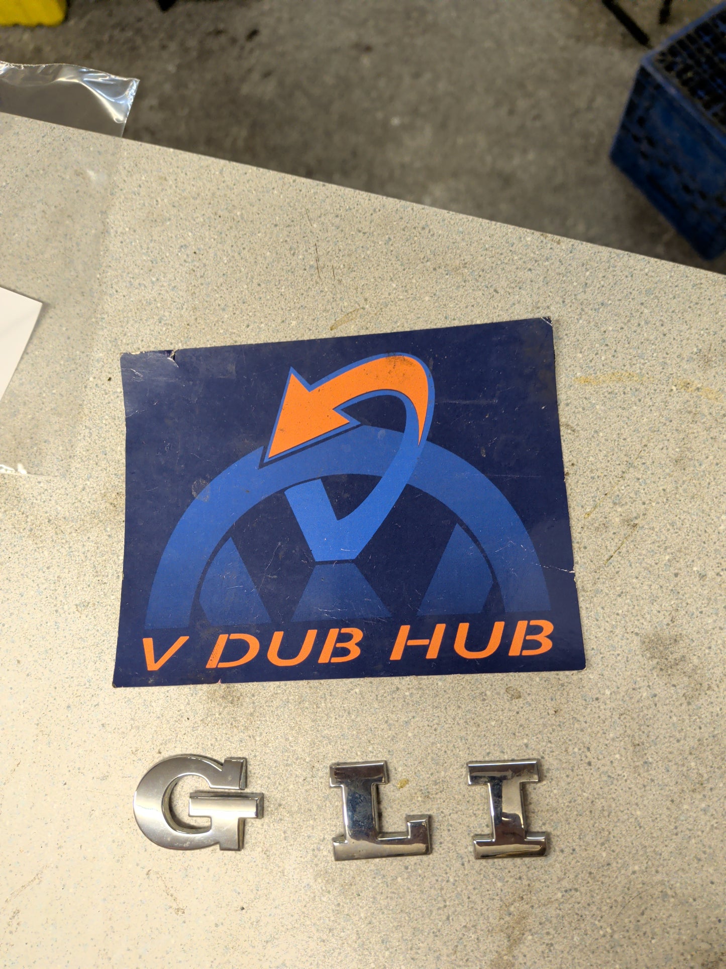 Mk5 GLI letters