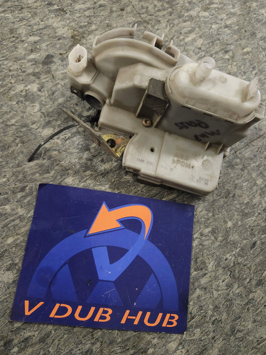 VW MK3 Golf Jetta Passenger Door Latch 1HM837016B — Vacuum & Electric Type