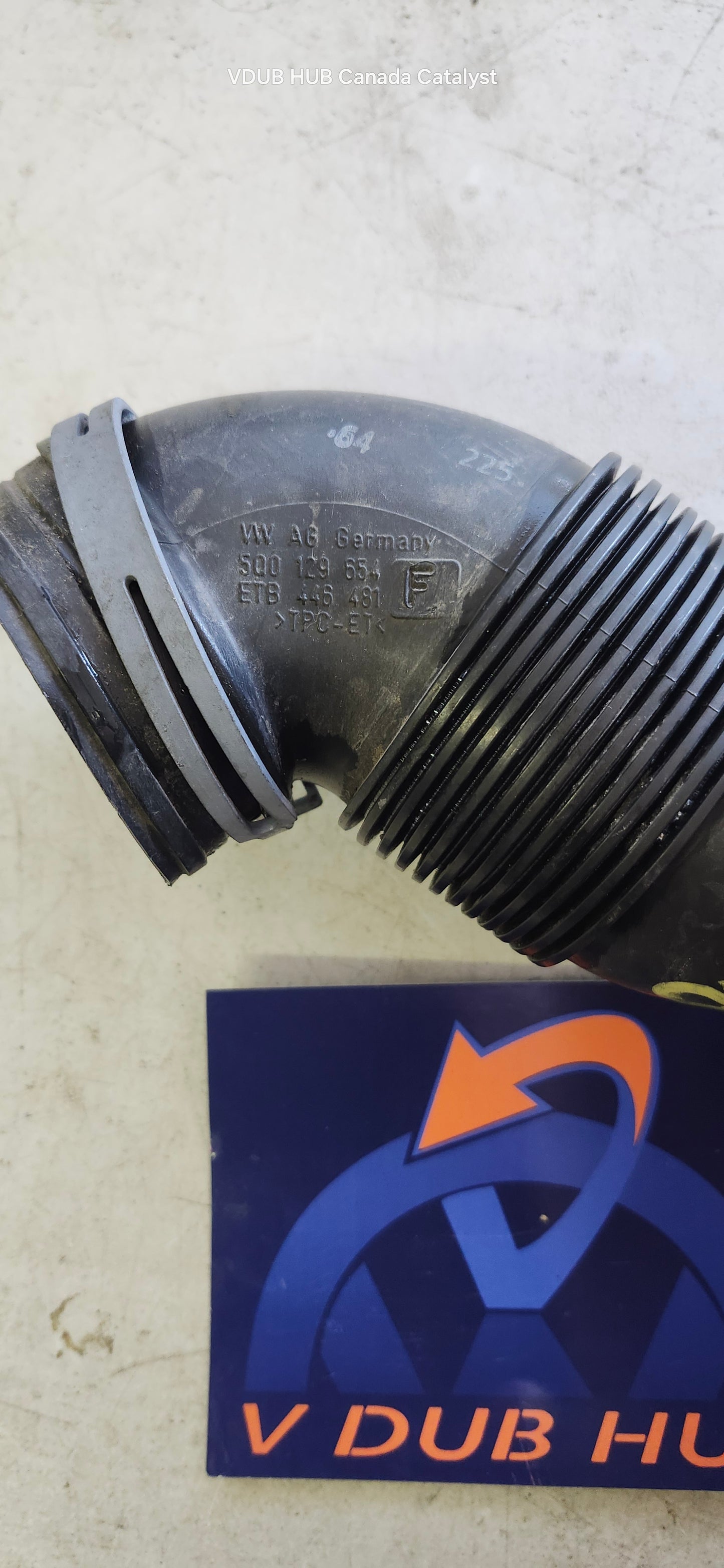 B7 Intake Pipe and Adapter