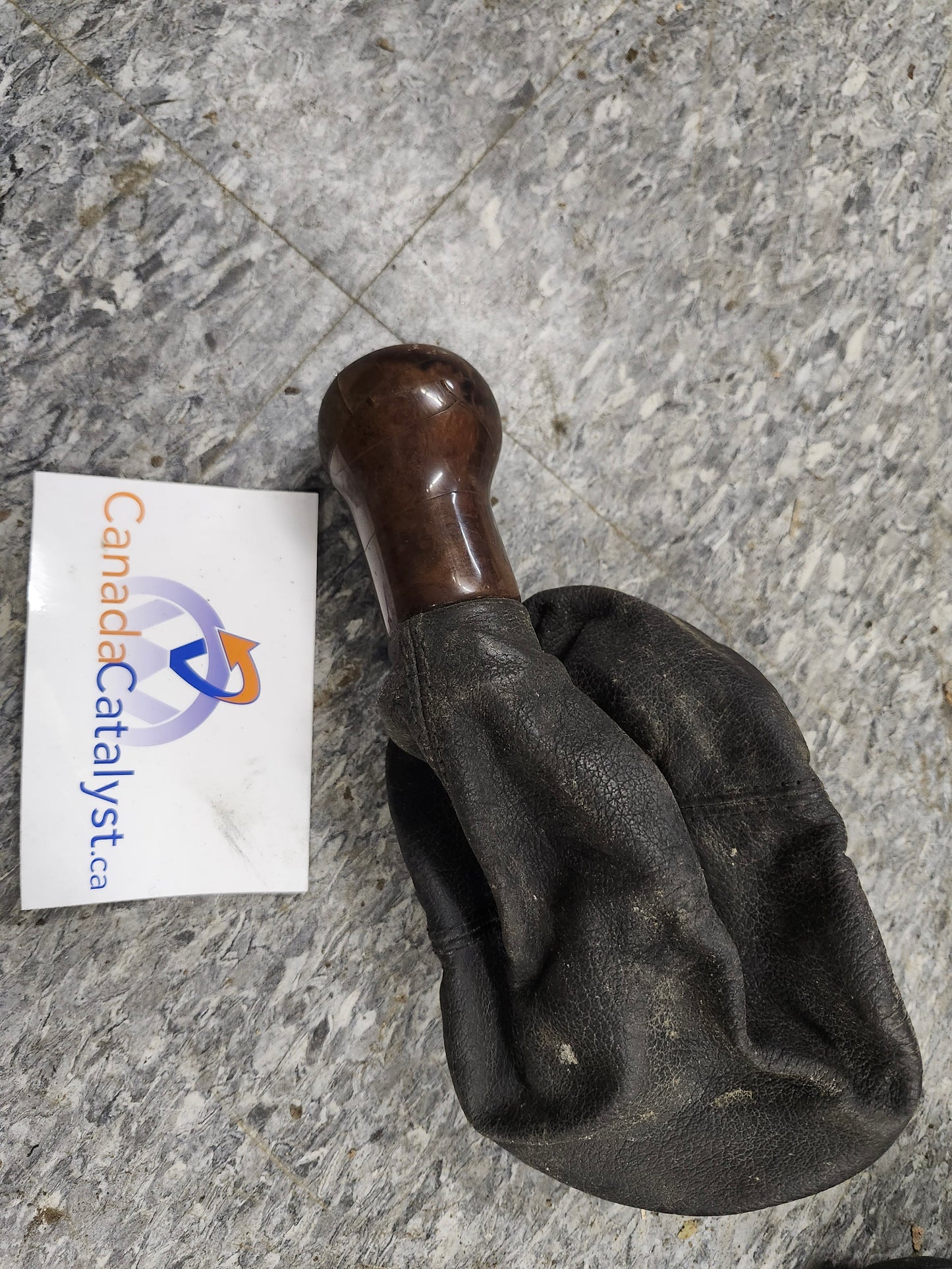 Mk4 woodgrain shift knob / boot