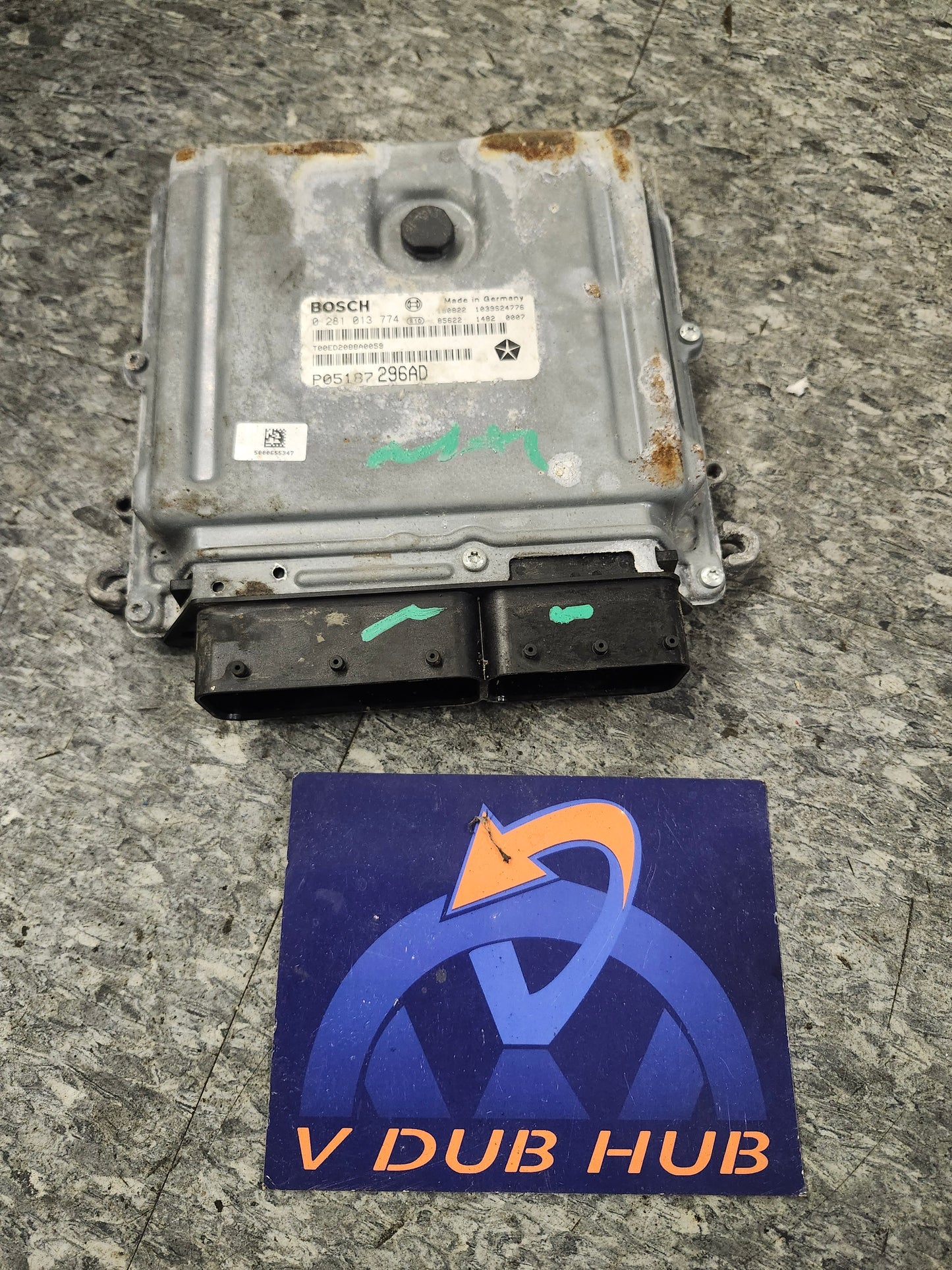Jeep diesel ECU P05187296AD