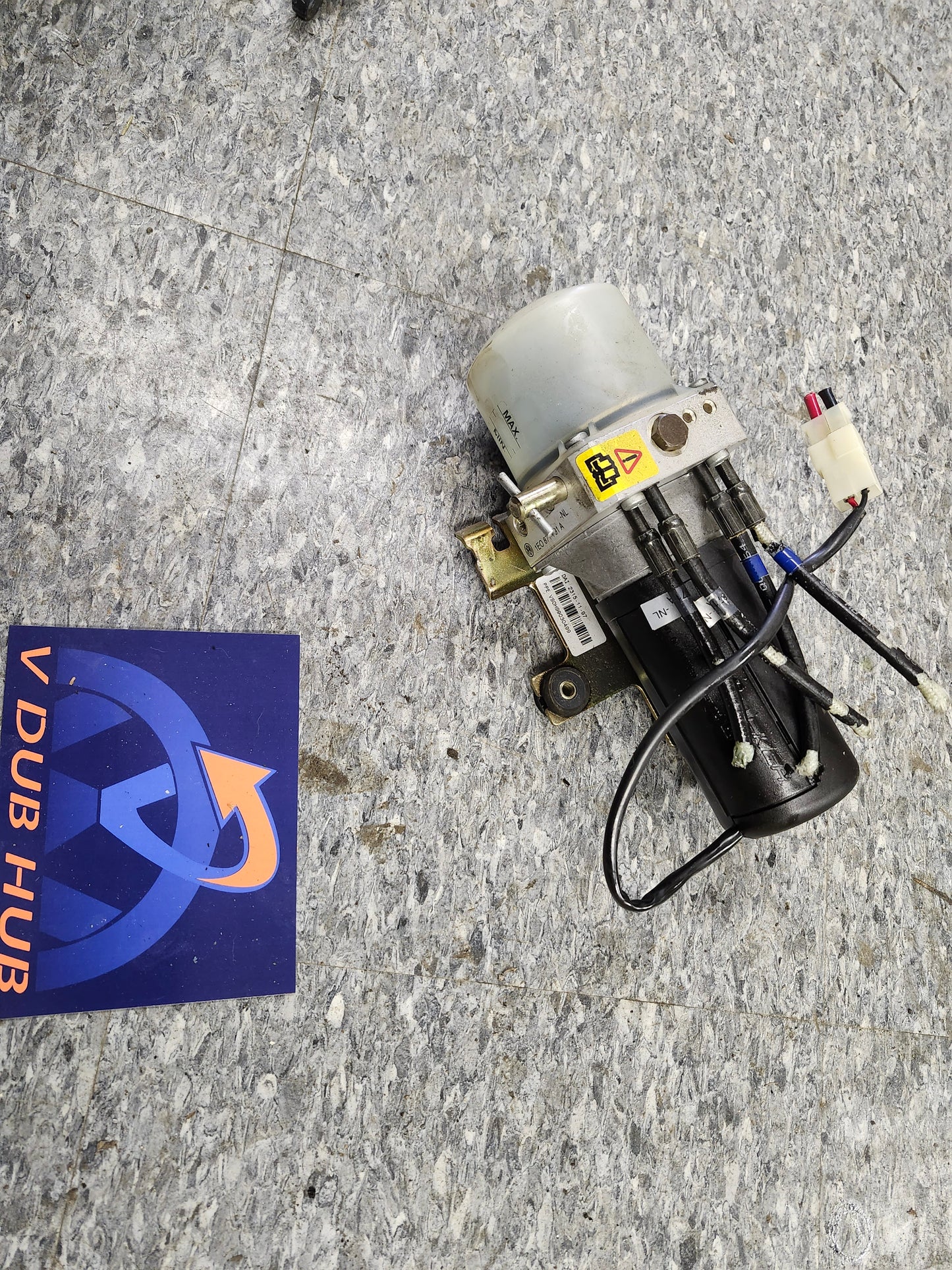 Mk3 cabrio hydraulic motor