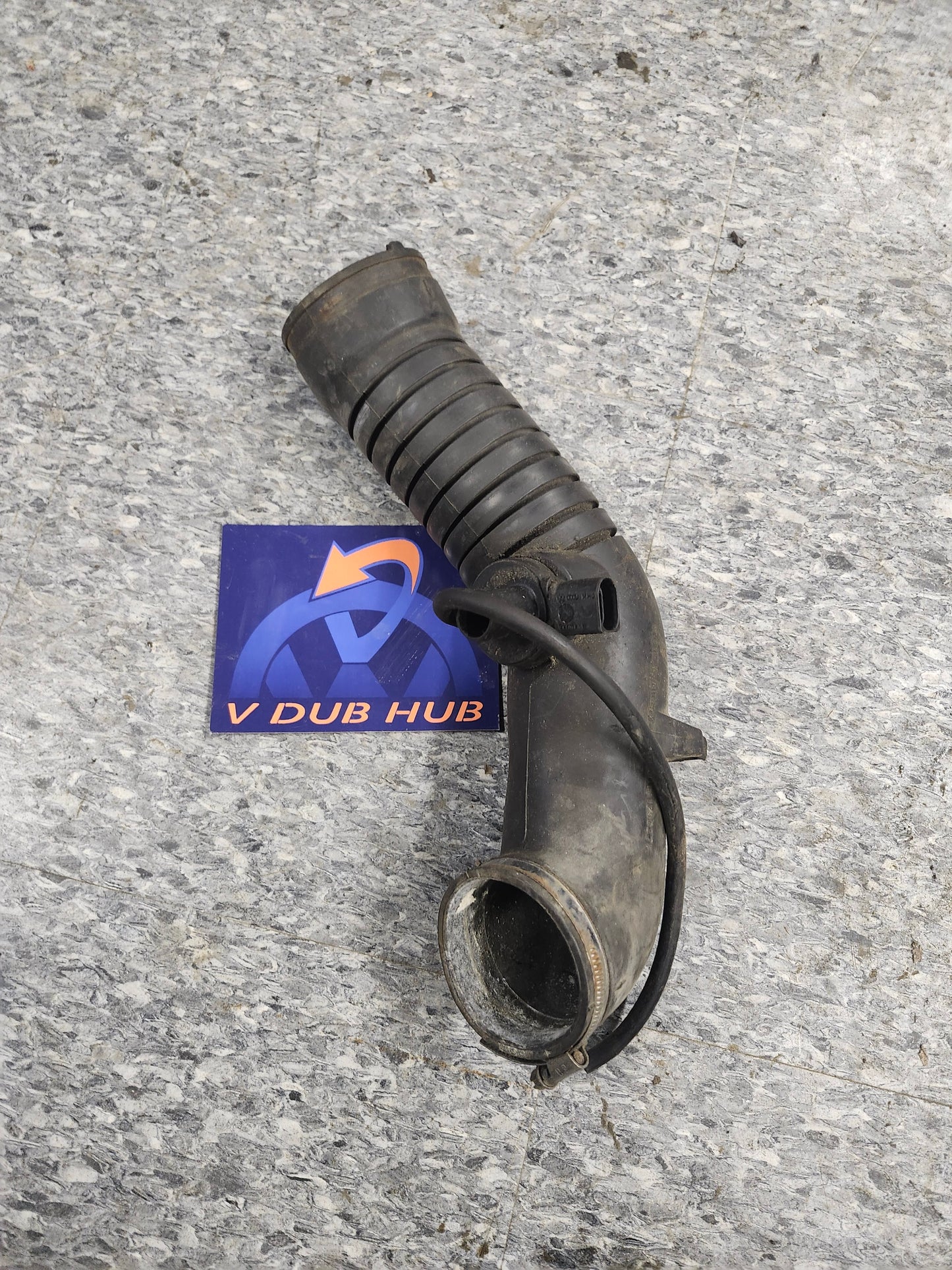 Rubber intake hose