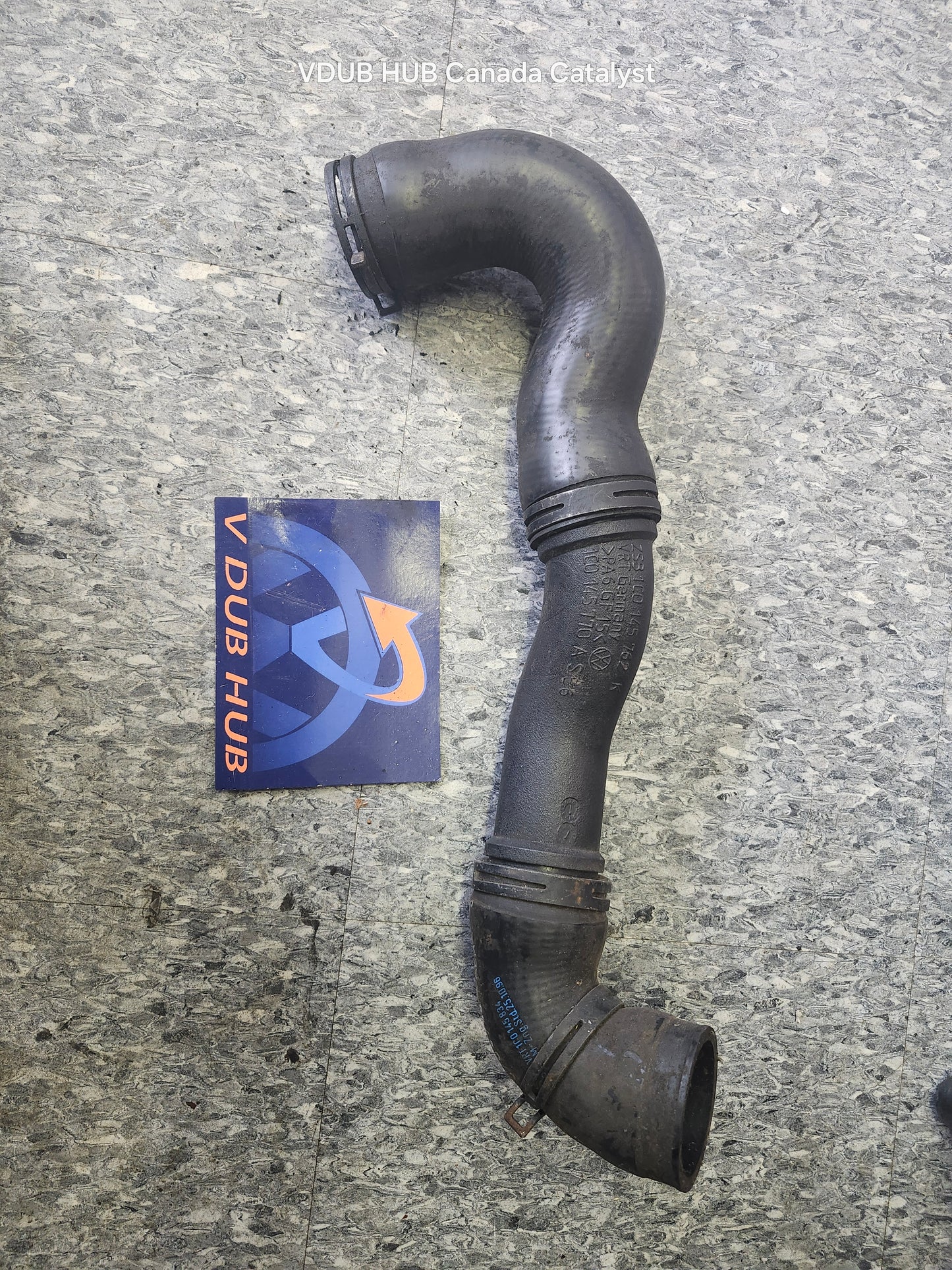 New Beetle ALH Intercooler Pressure PIPE + HOSES 1J0145828B +1C0145762K + 1C0145834