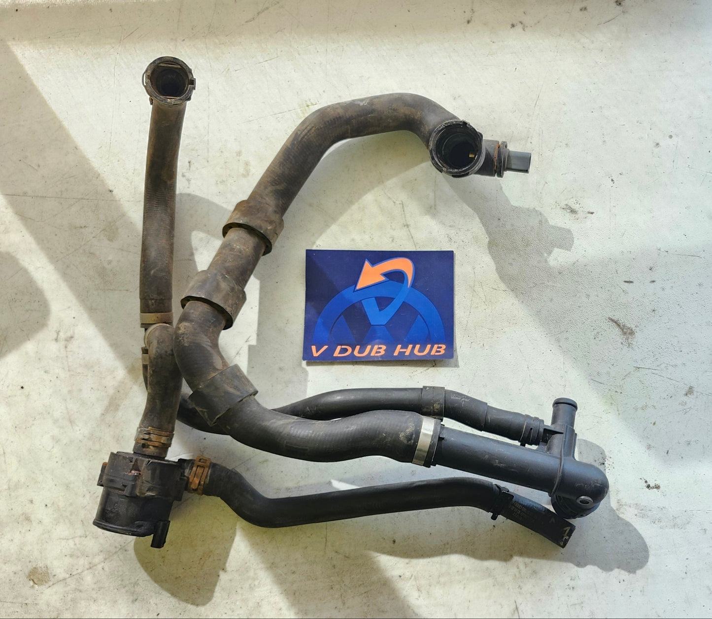 B7 Coolant Line Set Up