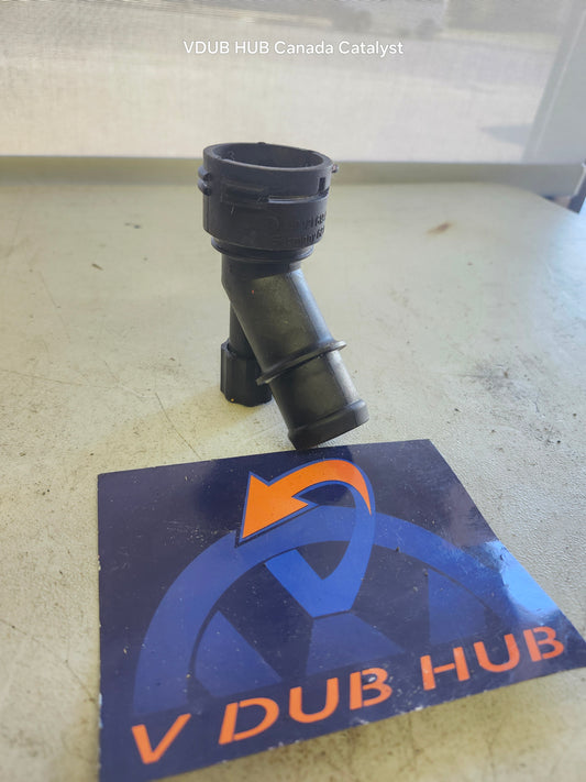 MK4 lower radiator coolant flange 1J0121619A