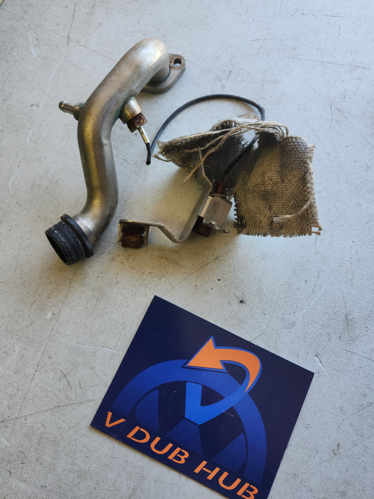 B7 egr tube, sensor