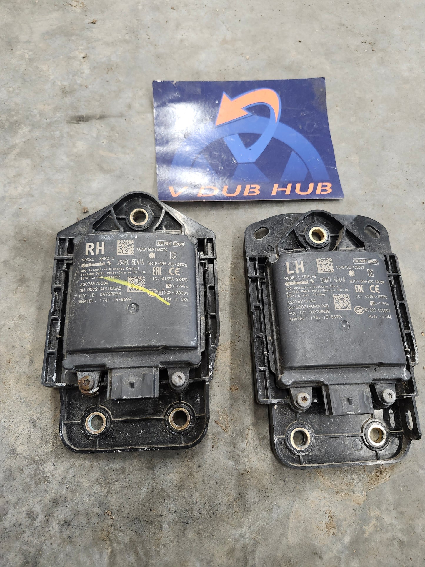 Blind spot detector, set