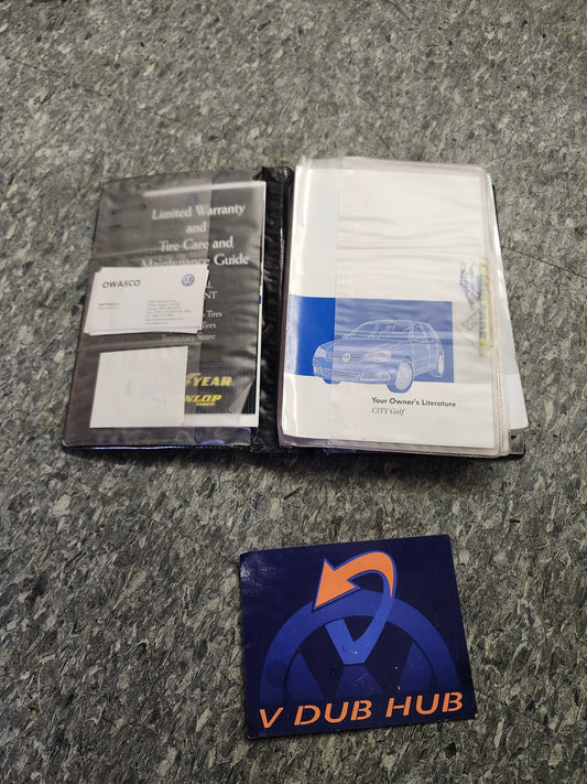 Mk4 owners manual, golf city