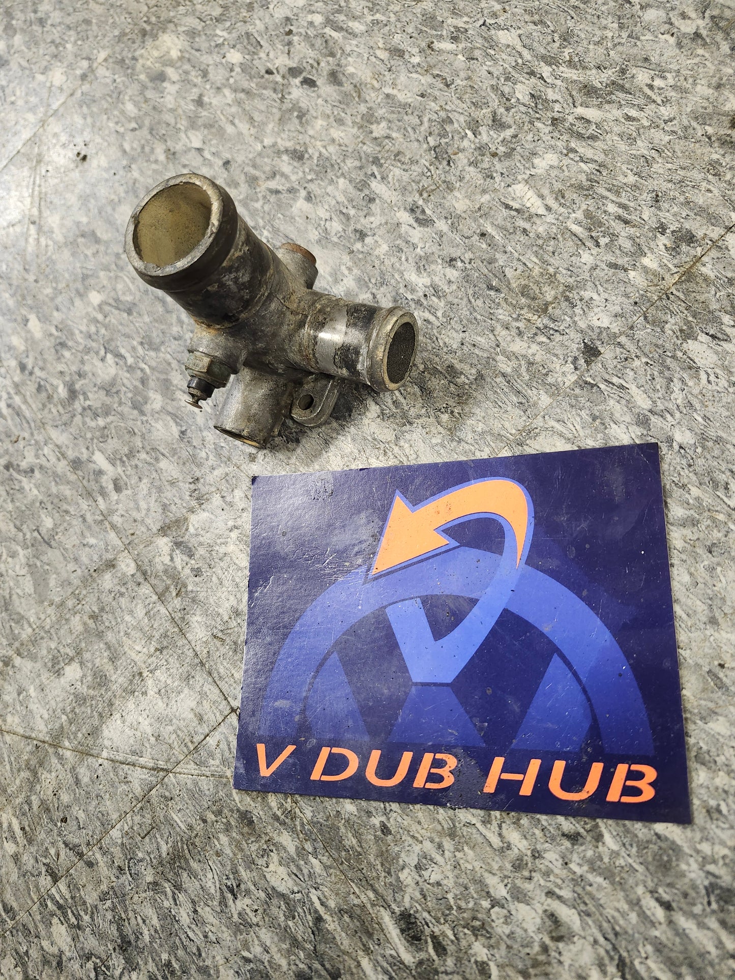 MK2 Front Of Head Coolant FLANGE 026121133