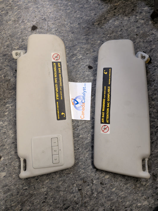 B5.5 mk4 Sunvisor set, homelink