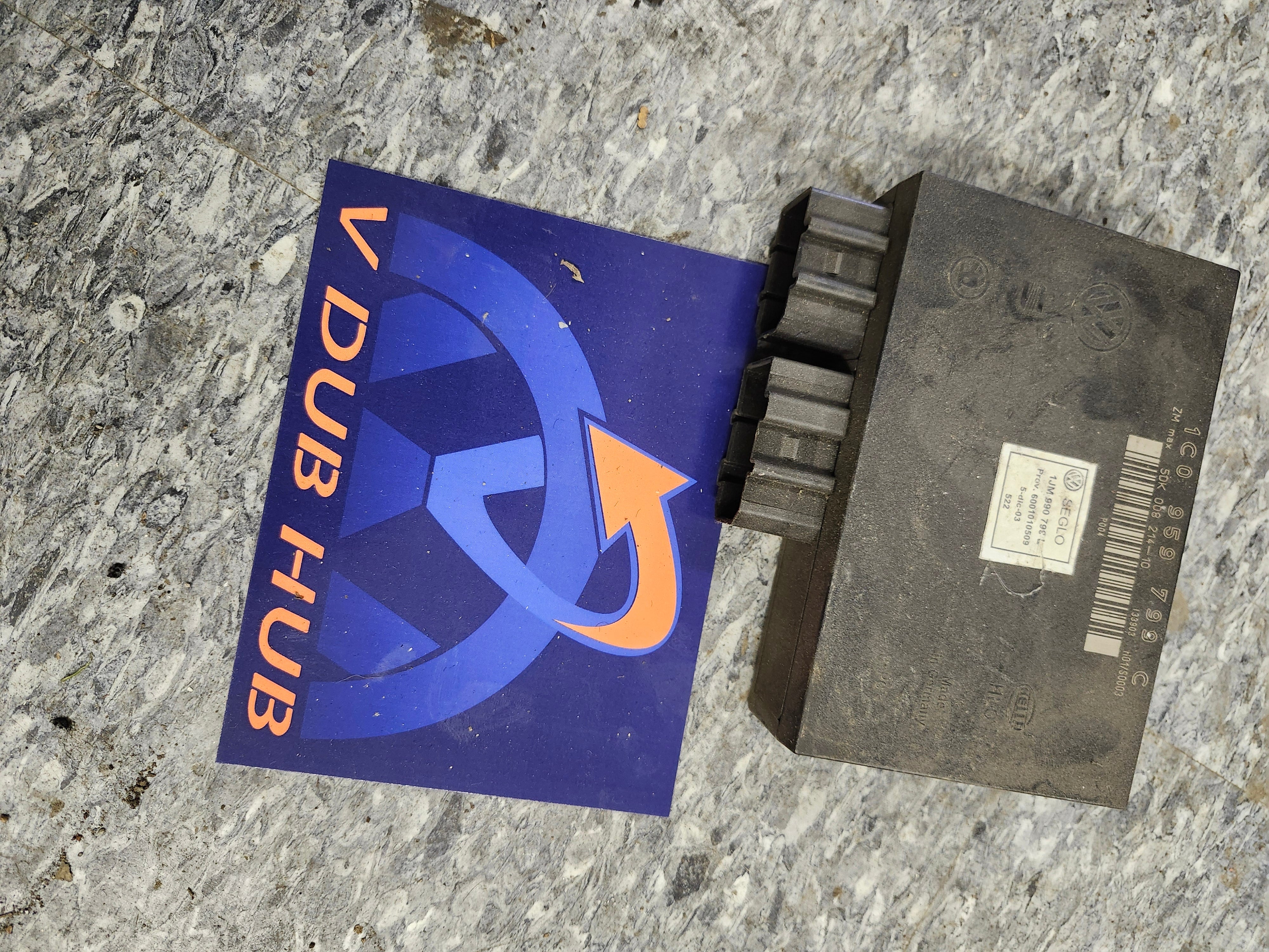 Comfort Control Module Calibra MK4 Comfort Control MODULE 1JM990799L – V DUB HUB
