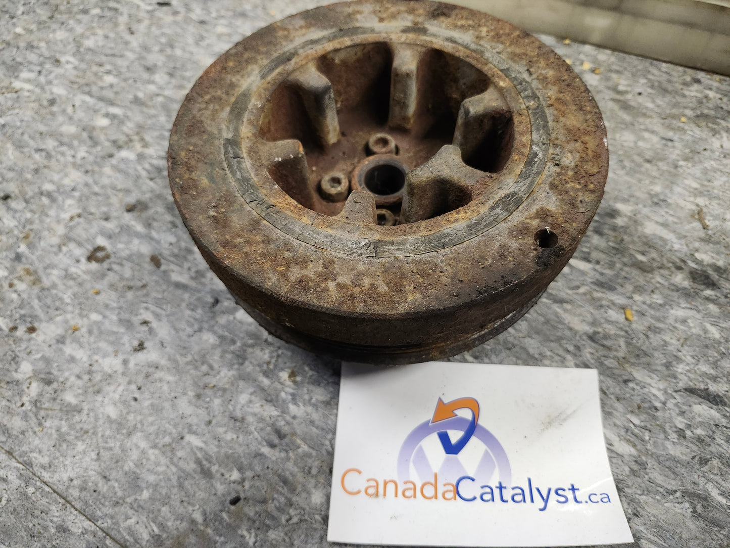 Eurovan crankshaft pulley
