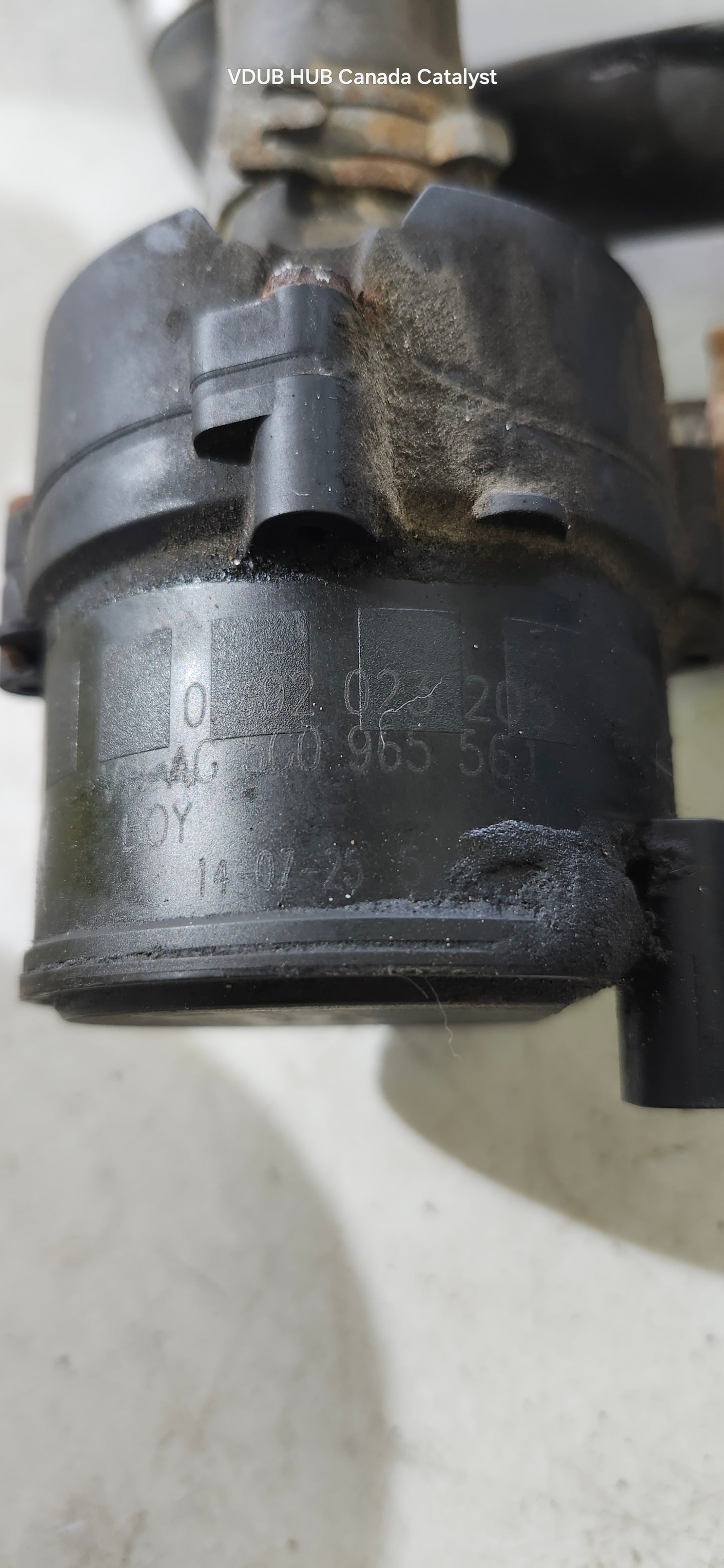 B7 Coolant Line Set Up