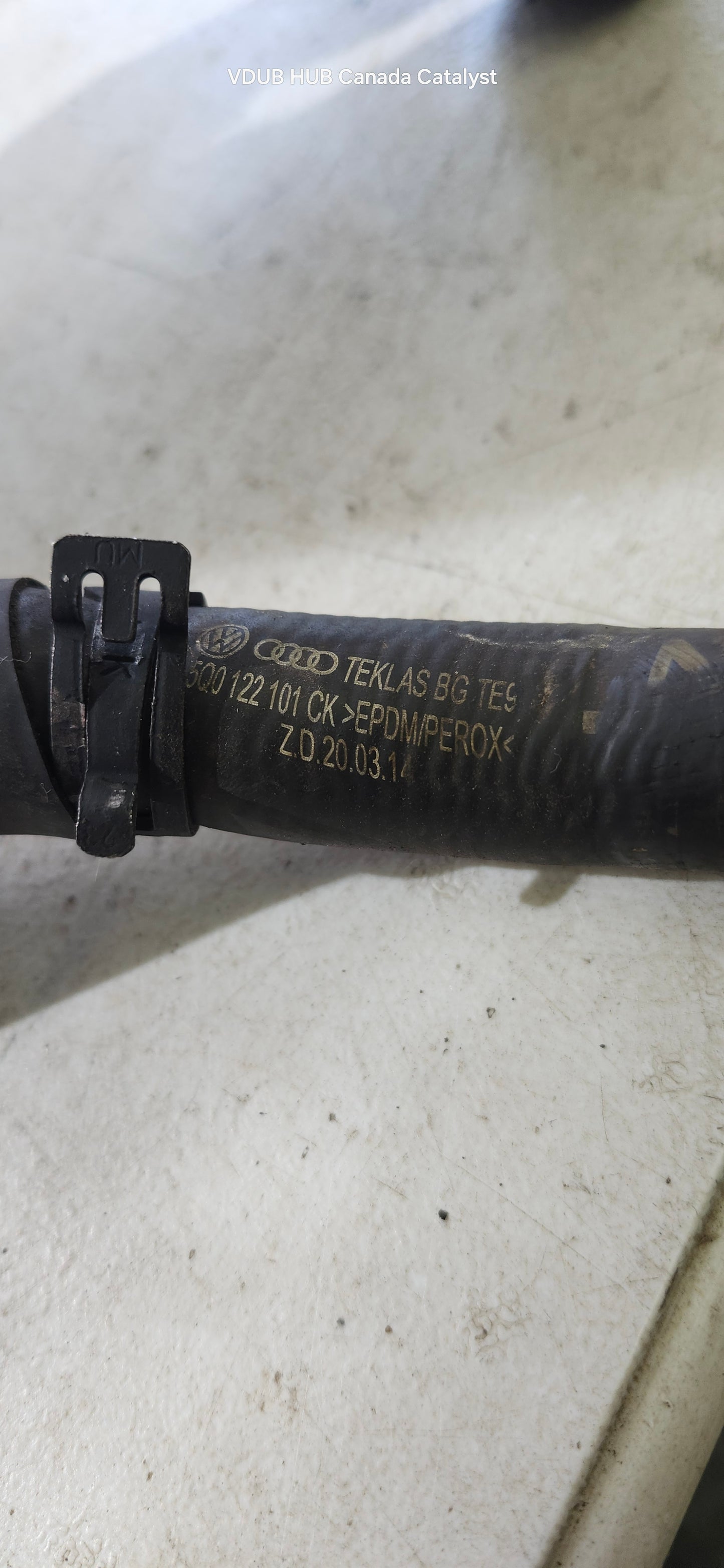 B7 Coolant Line Set Up