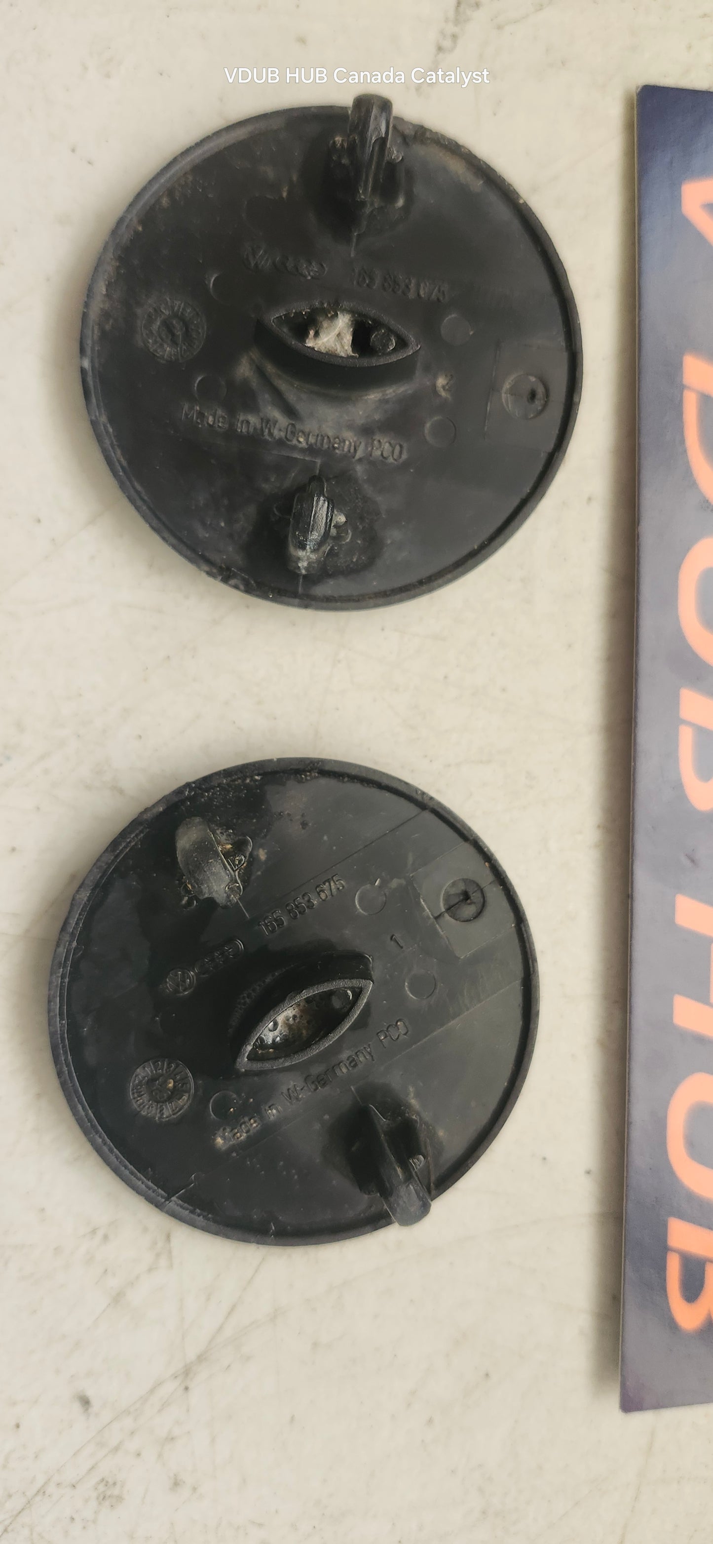 MK2 Wolfsburg emblem set