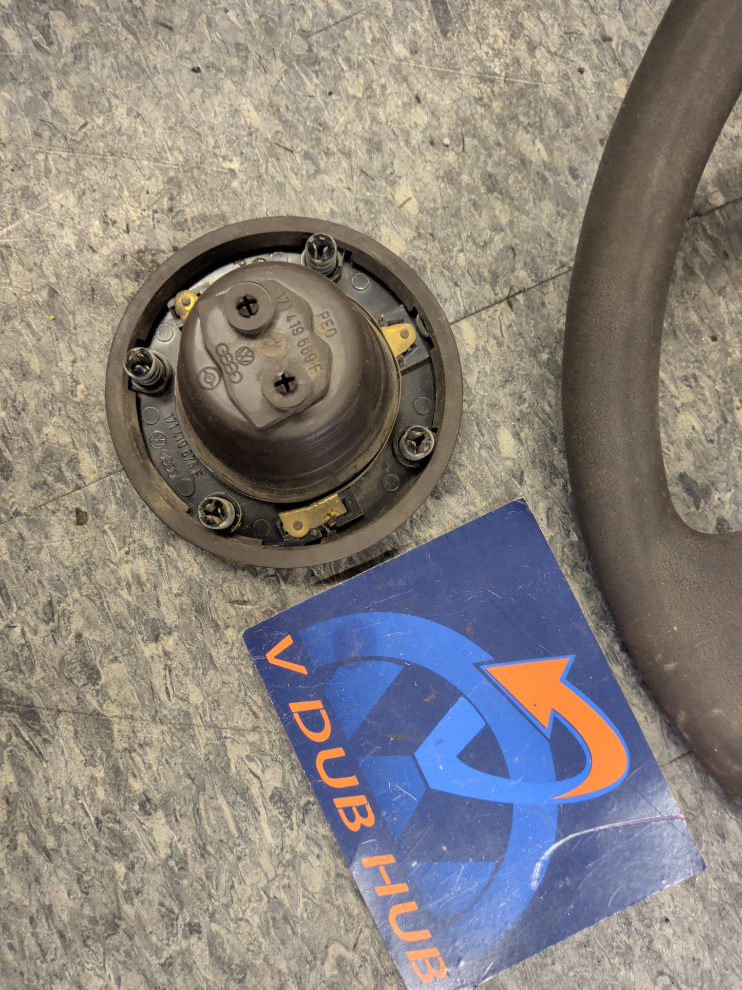 Mk1 Wolfsburg steering wheel 171419091F