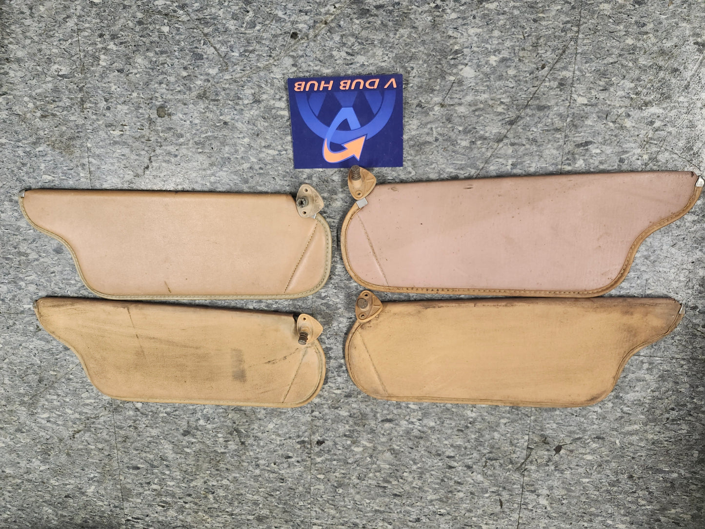Mk1 brown sunvisor set
