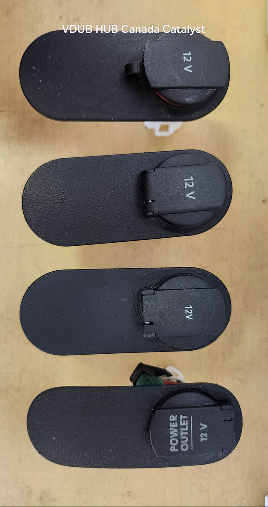 06-10 New Beetle 12V POWER OUTLET 1J0919309 and TRIM 1C0864375