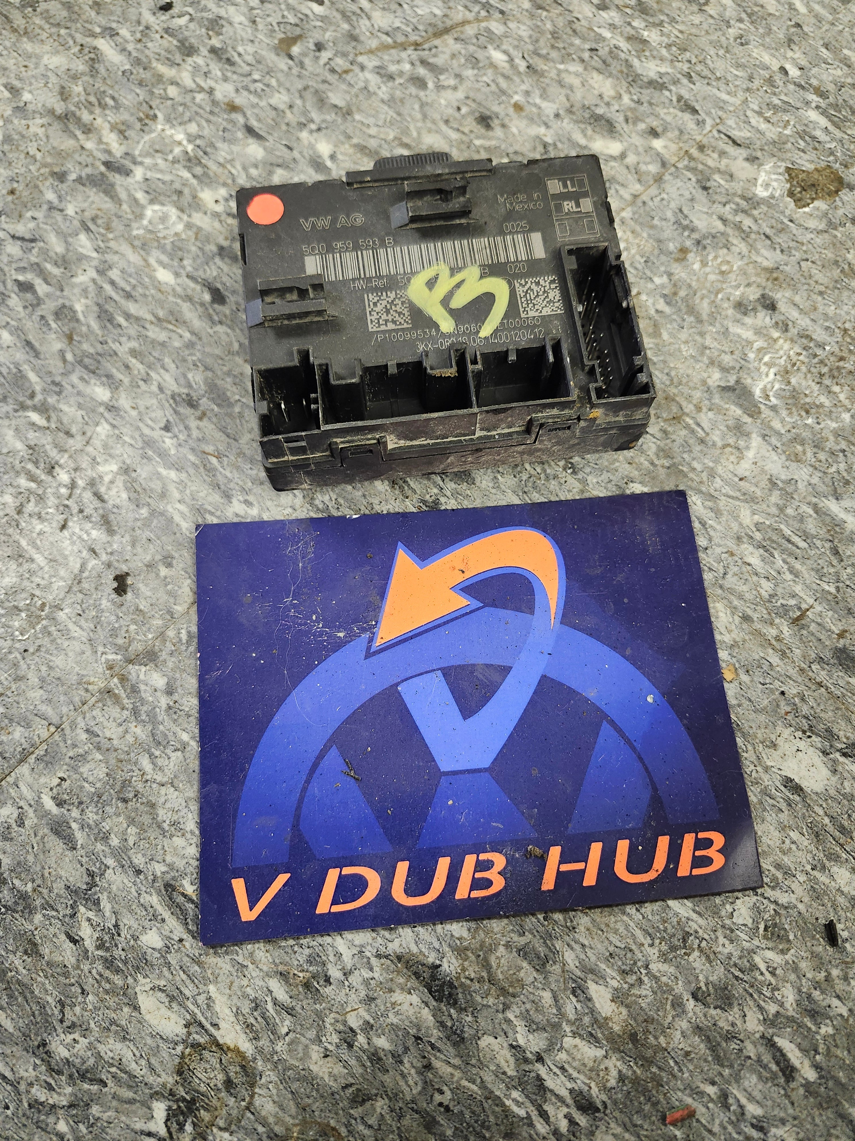 Mk7 Golf Driver Door Module 5Q0959593 – V DUB HUB