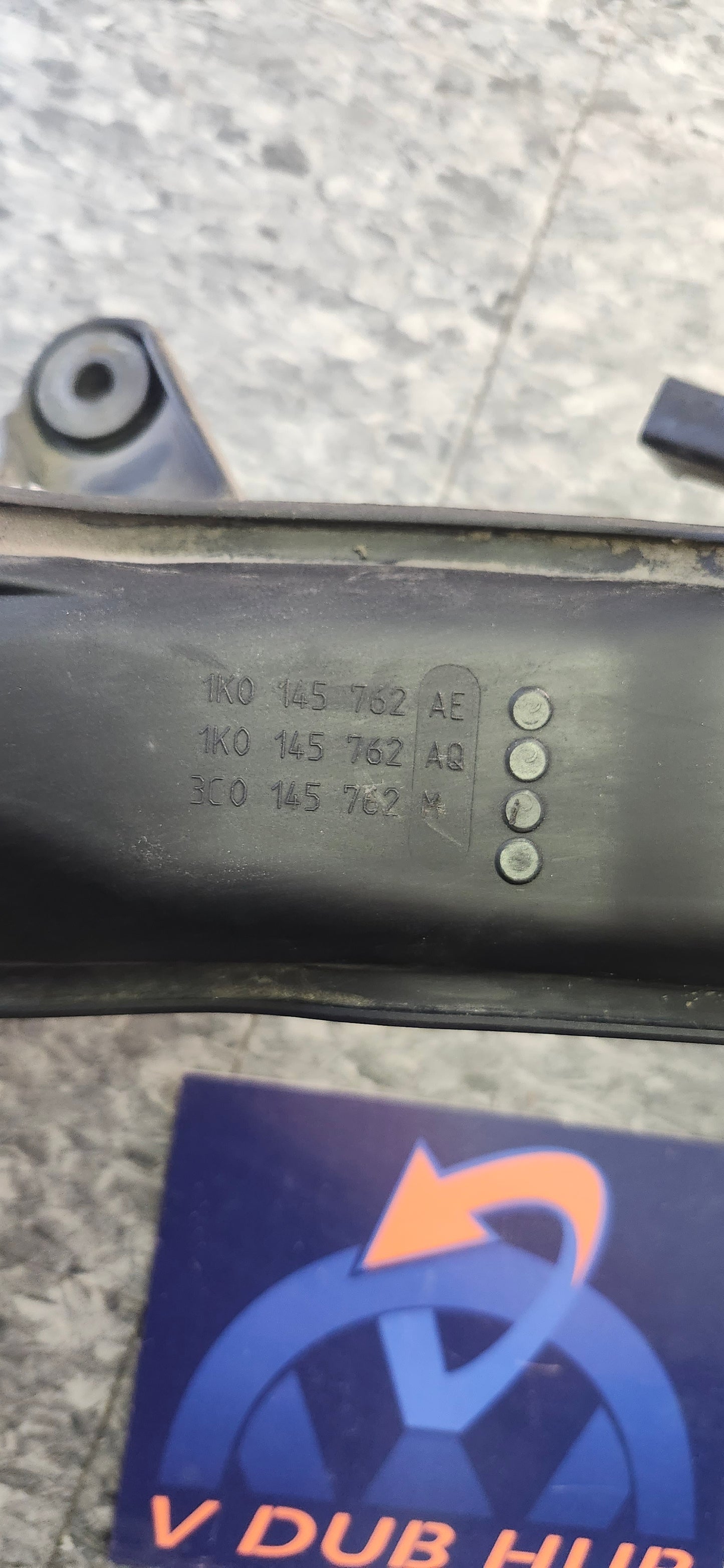 MK5 B6 Intercooler PIPE 1K0145770K with 1K0145838G HOSE