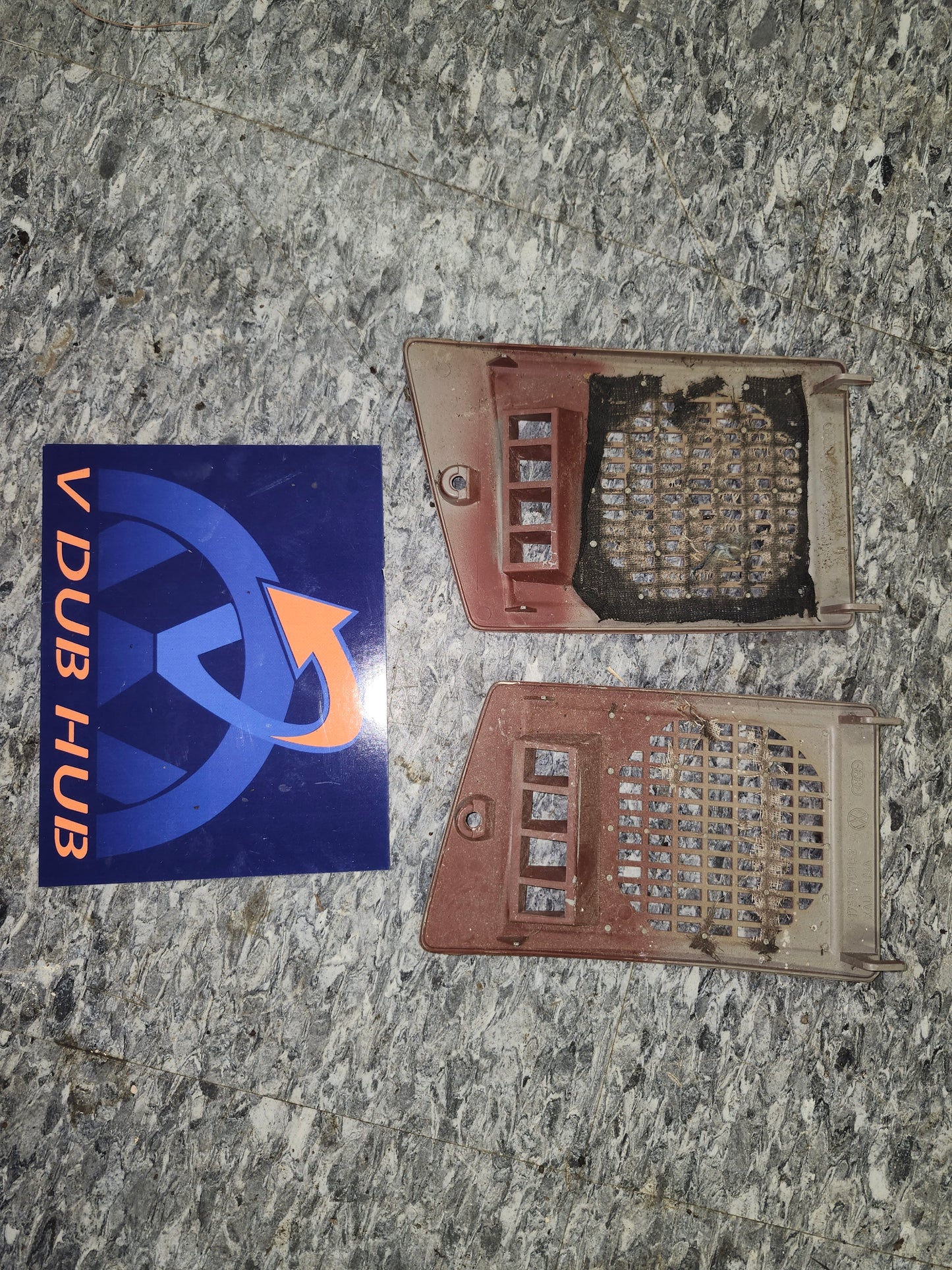 Mk1 dash speaker cover set