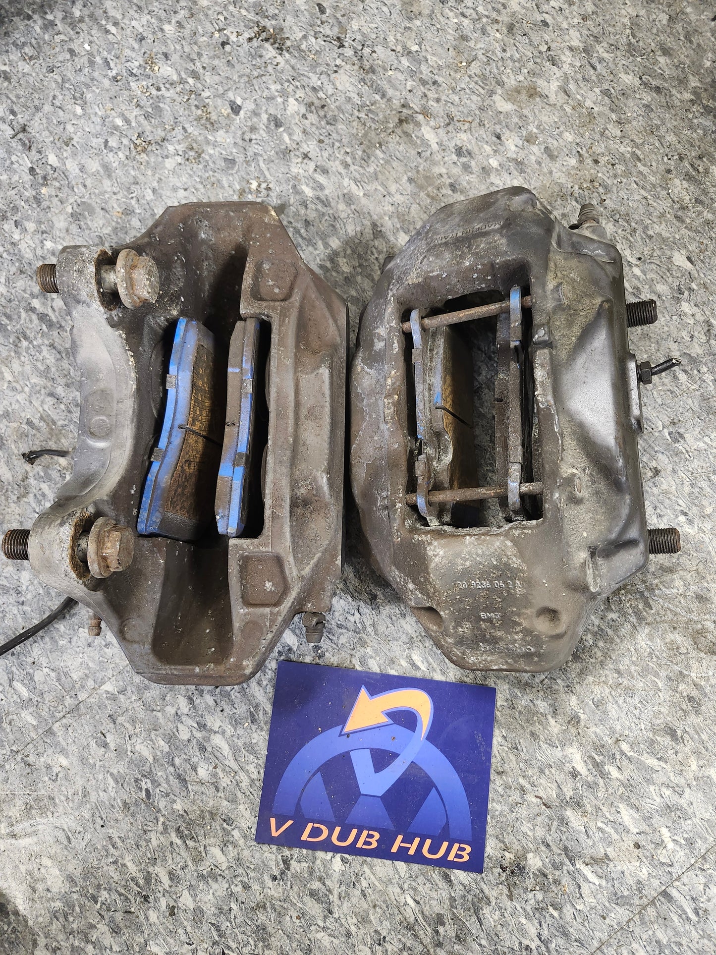 Touareg brembo front calipers