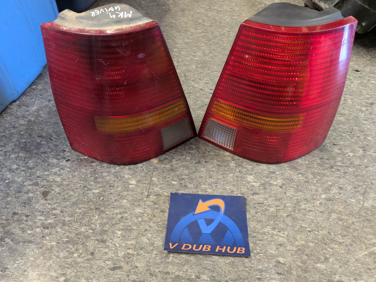 Mk4 Jetta Wagon EURO Tail Lights Set