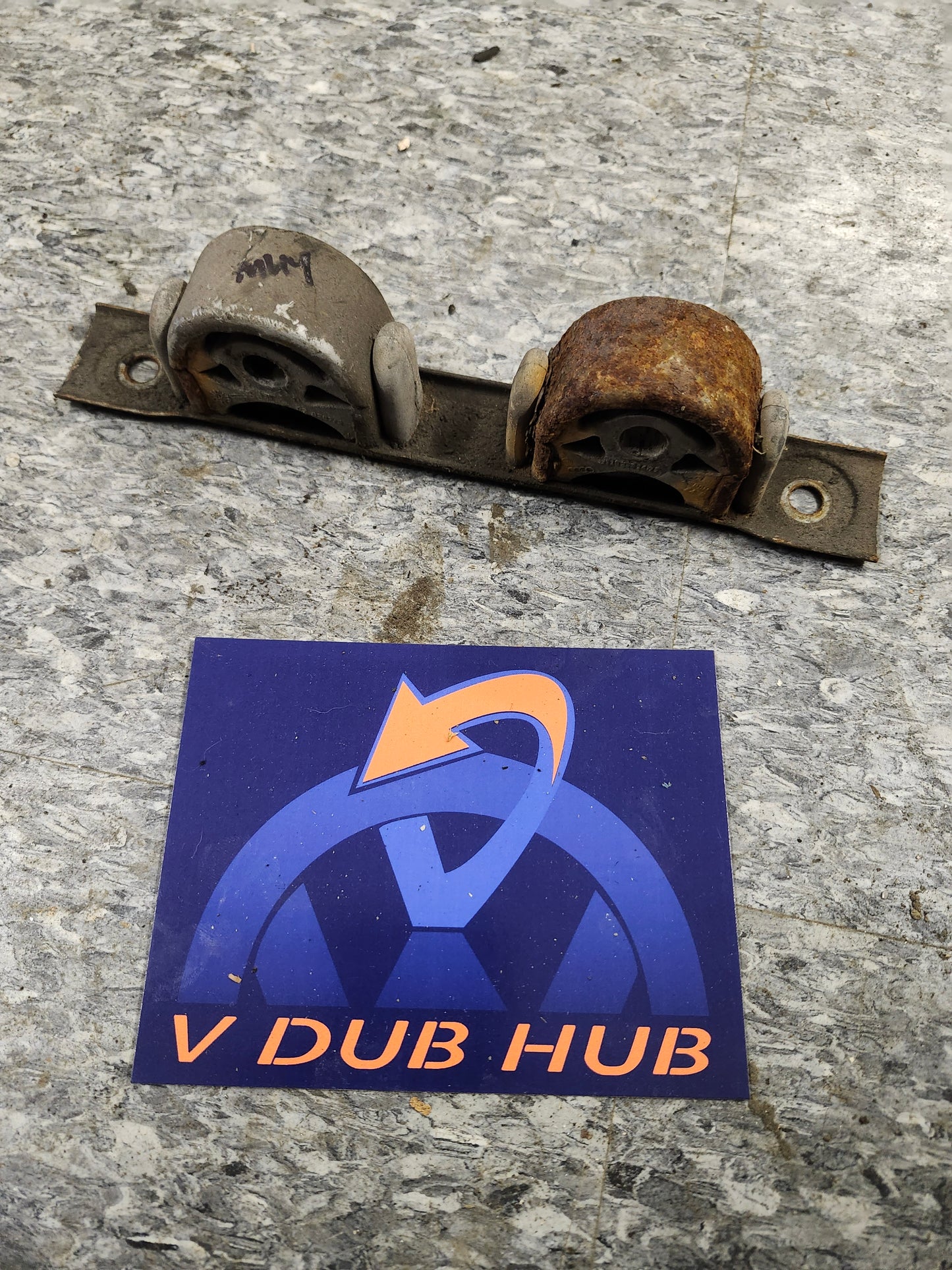 Mk4 converter exhaust mount