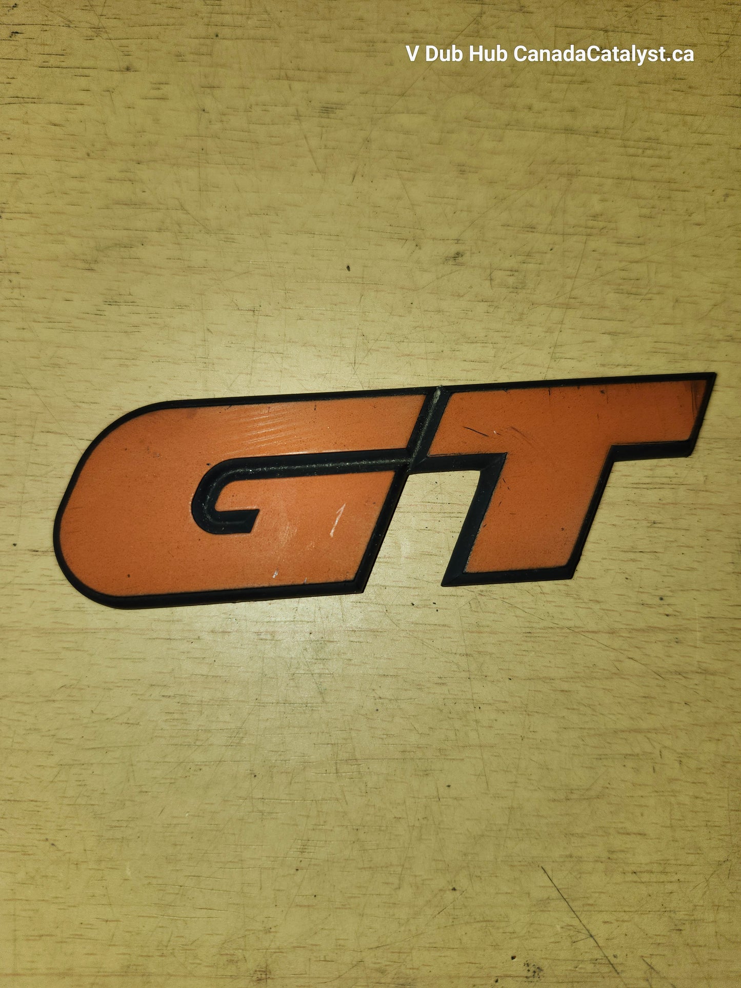 MK3 Jetta/Golf GT Trunk Hatch Badge EMBLEM 1HM853675E
