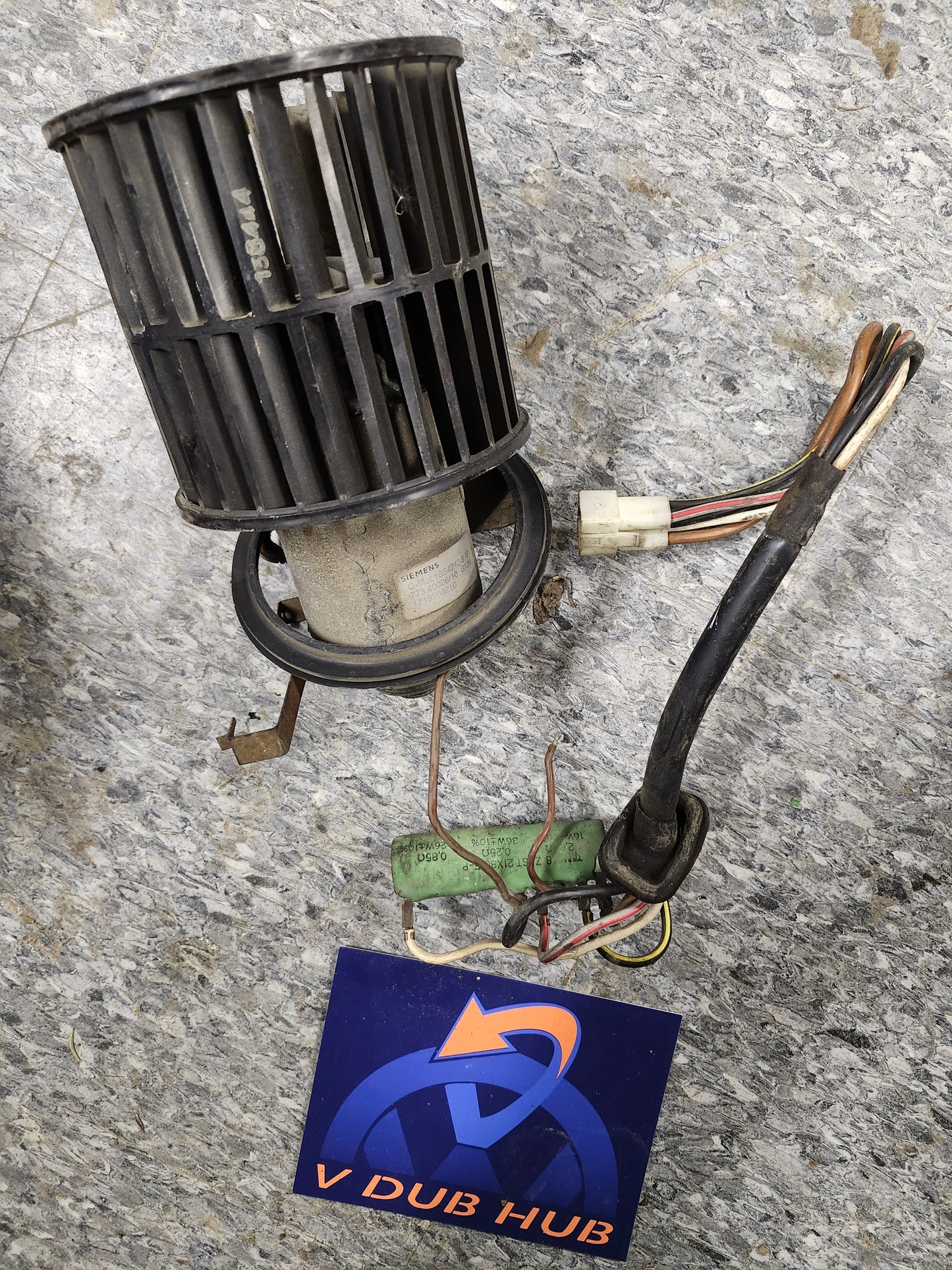 Mk1 blower and resister, air conditioning