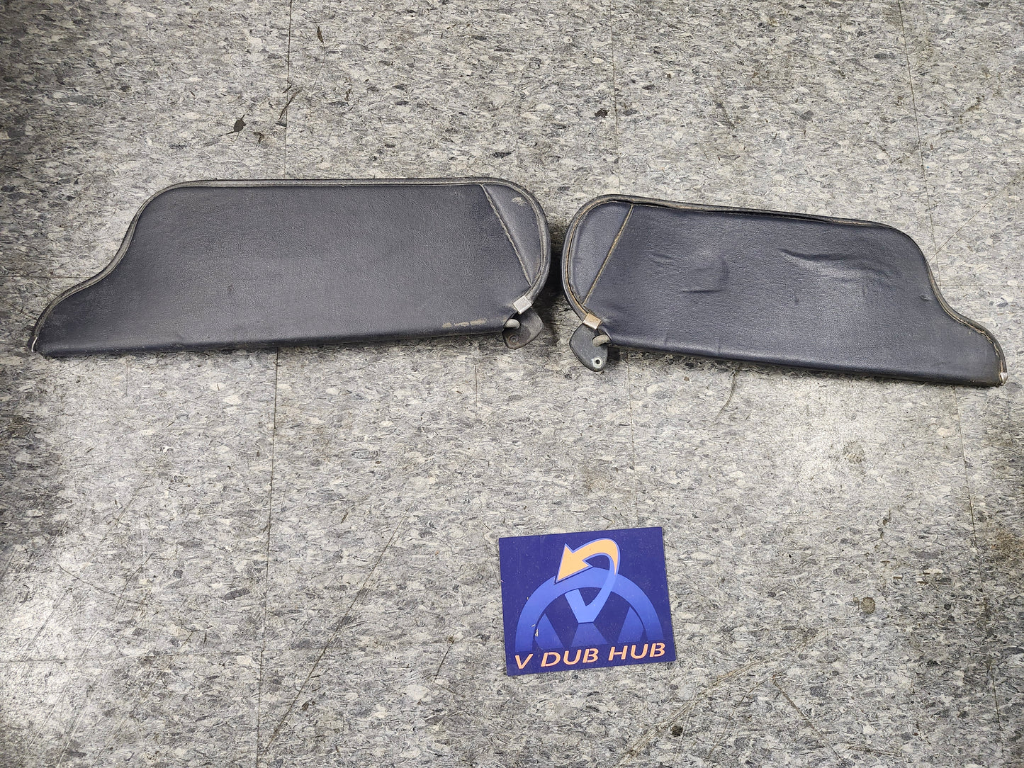 Mk1 blue sunvisor set