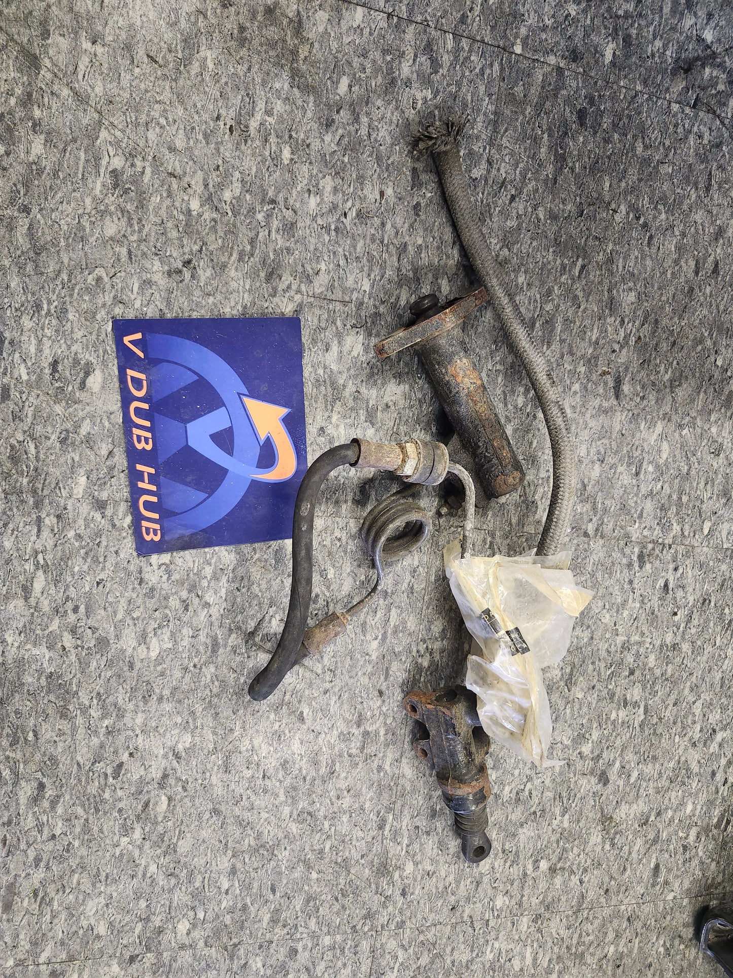 T4 eurovan clutch master, slave, line