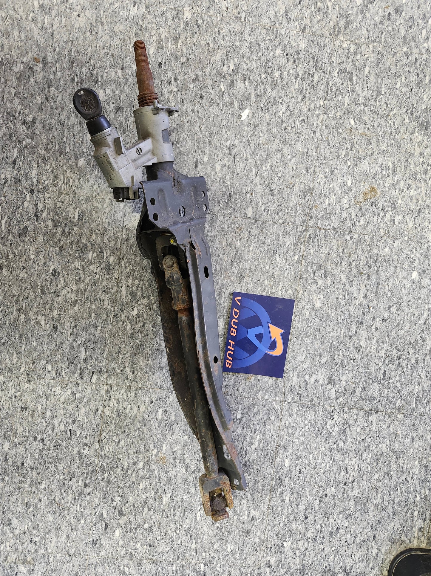 Eurovan steering column
