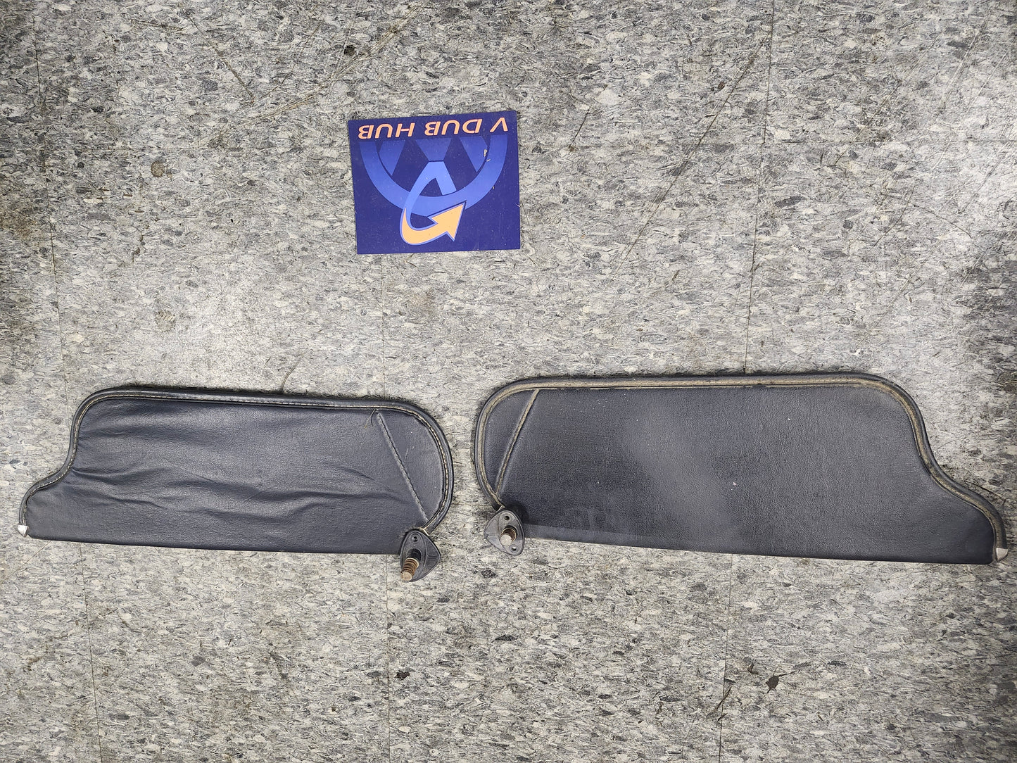 Mk1 blue sunvisor set
