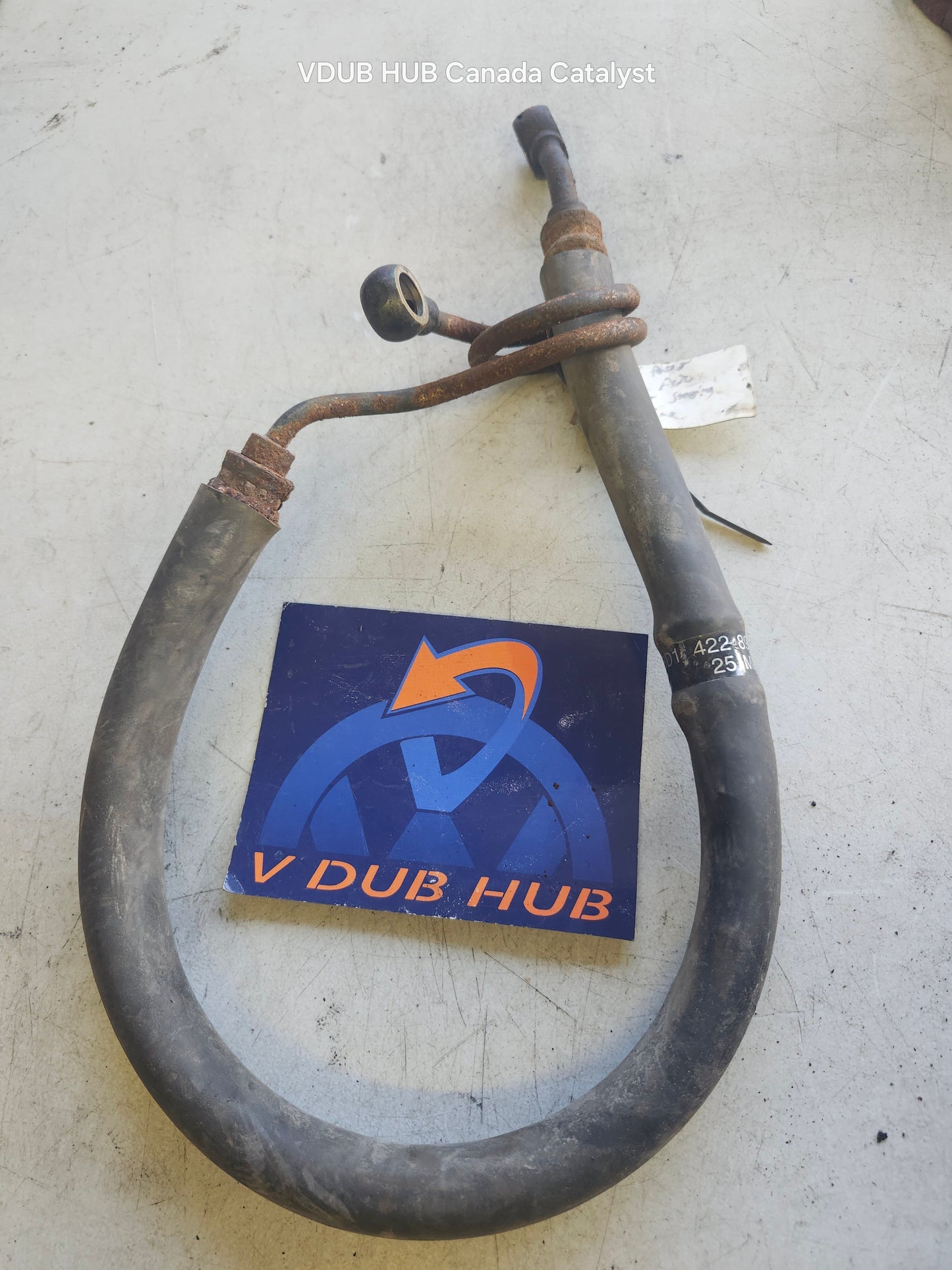 B5.5 1.8T AUTO POWER STEERING LINE 8D1422893B