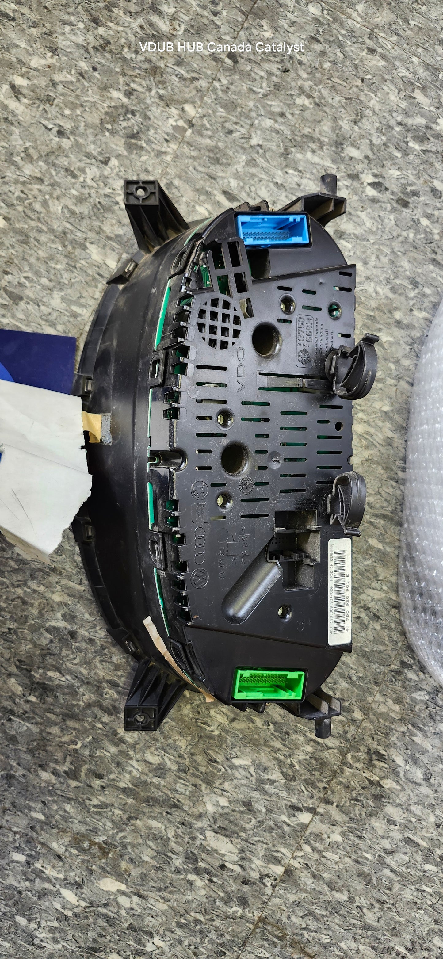 T4 Instrument CLUSTER 7D0920901E