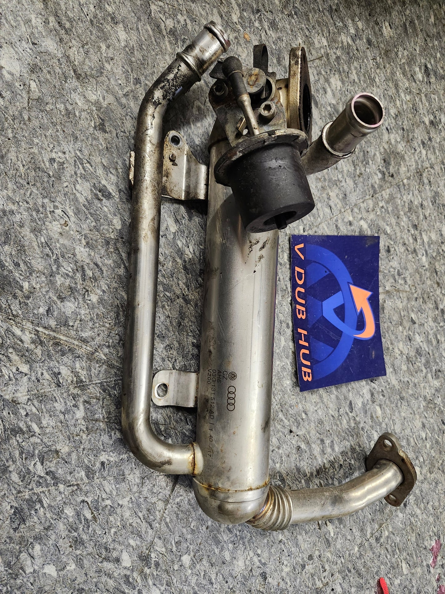 MK5 BRM TDI EGR COOLER 03G131512AD 03G131512S