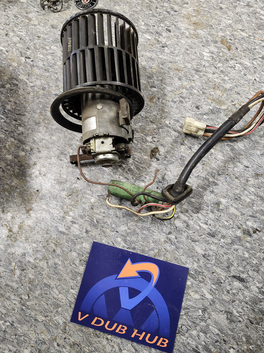 Mk1 blower and resister, air conditioning