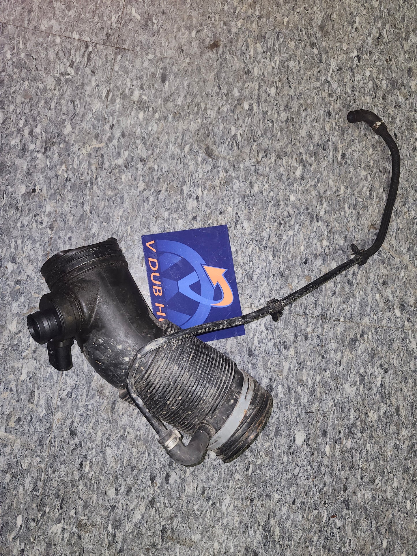 Mk4 vr6 24v inlet hose pipe