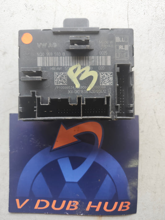 Mk7 Golf  Driver Door Module 5Q0959593