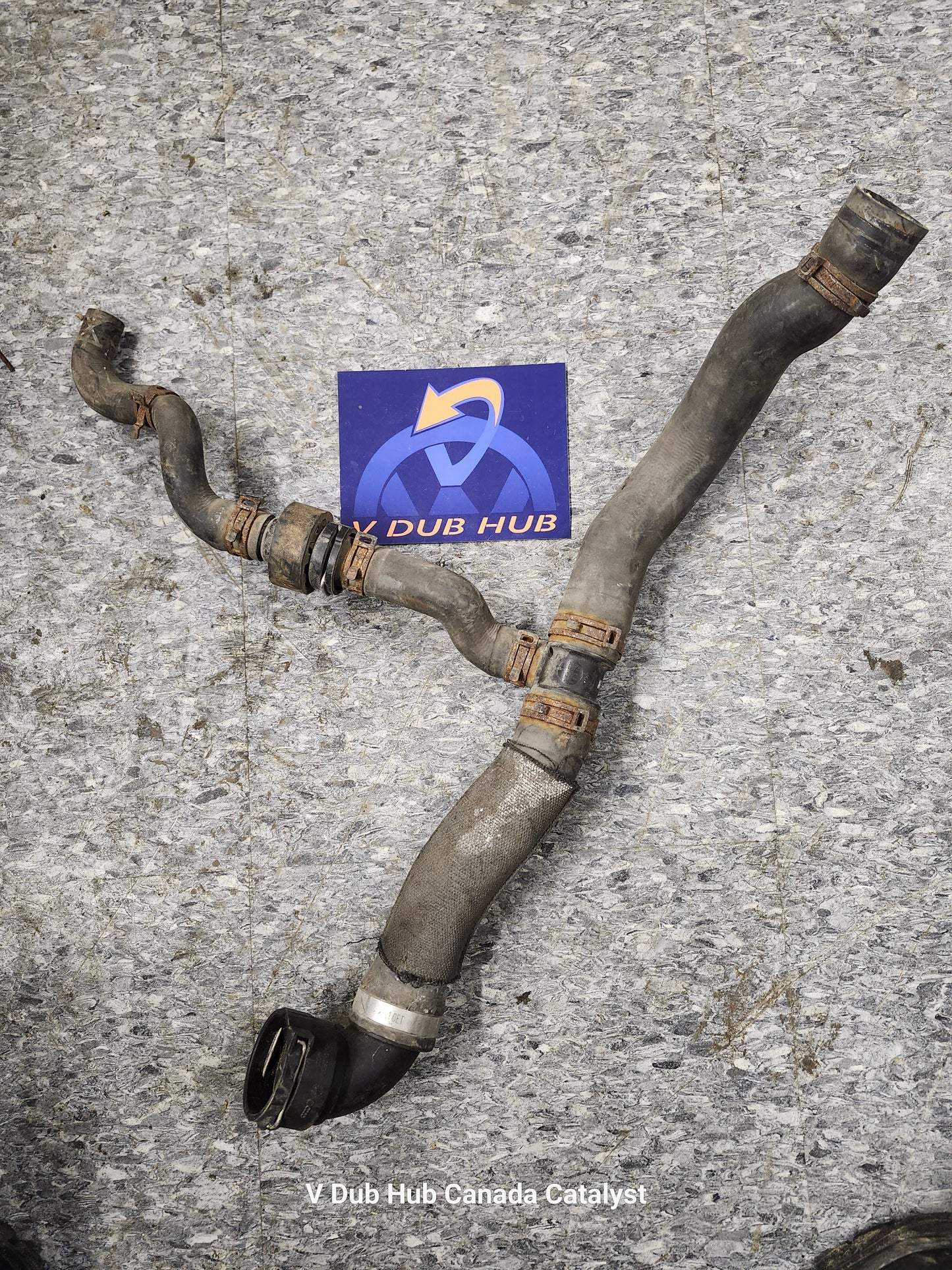 OEM LOWER RADIATOR COOLANT HOSE LINE 2.0  2009-2016   8K0121049AJ