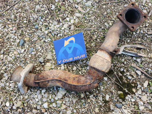 B3/MK3 AAZ Downpipe With Flex